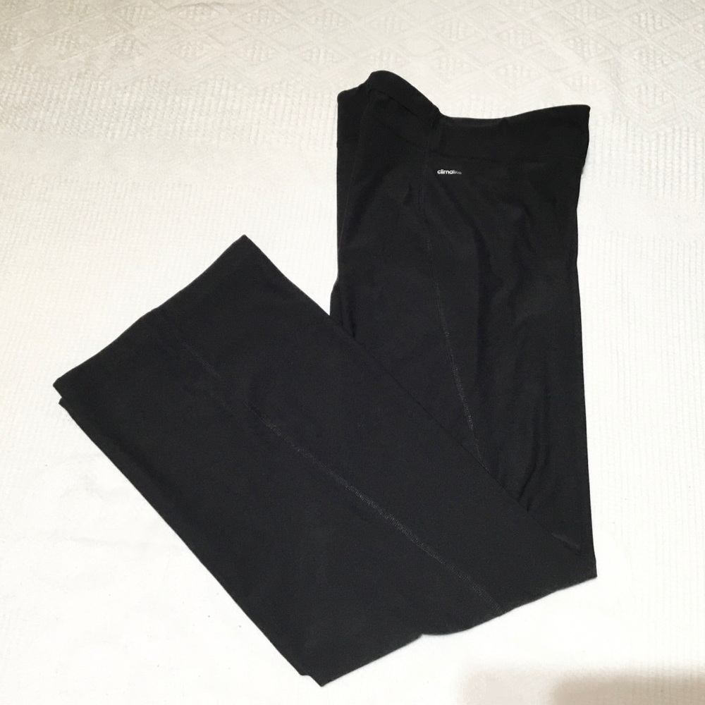Adidas Climalite Size S Black Athletic Pants Yoga